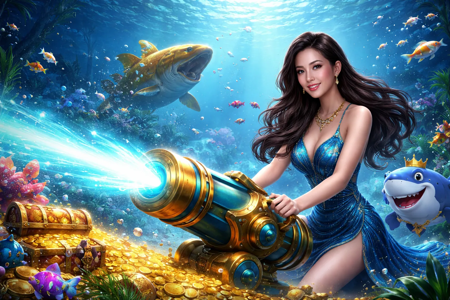 Hình ảnh chính trò chơi bắn cá kuwin02